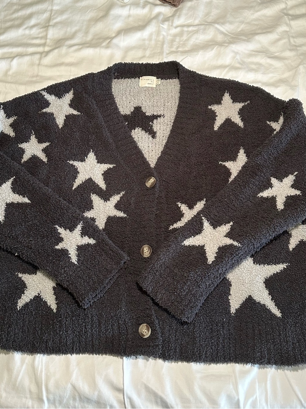 Dreamers star print cardigan